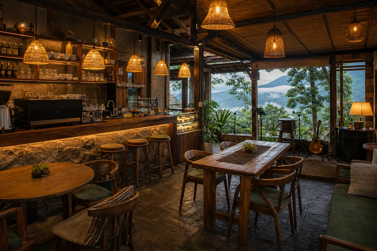 Coffee bar untuk manual brew